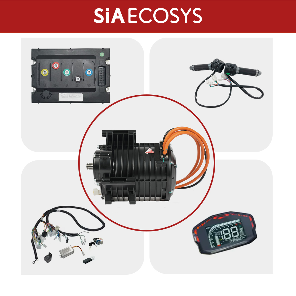 QSMOTOR QS138 3000W V3 70H Mid - Mid Drive Motor Kit 72V 3000W ulasan dan harga