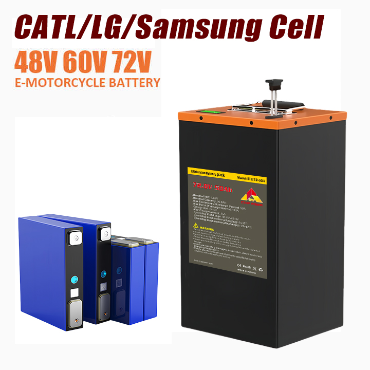 Customized 48V 60V 72 Volt 72v - 72V 60Ah Lifepo4 Battery Pack ulasan dan harga
