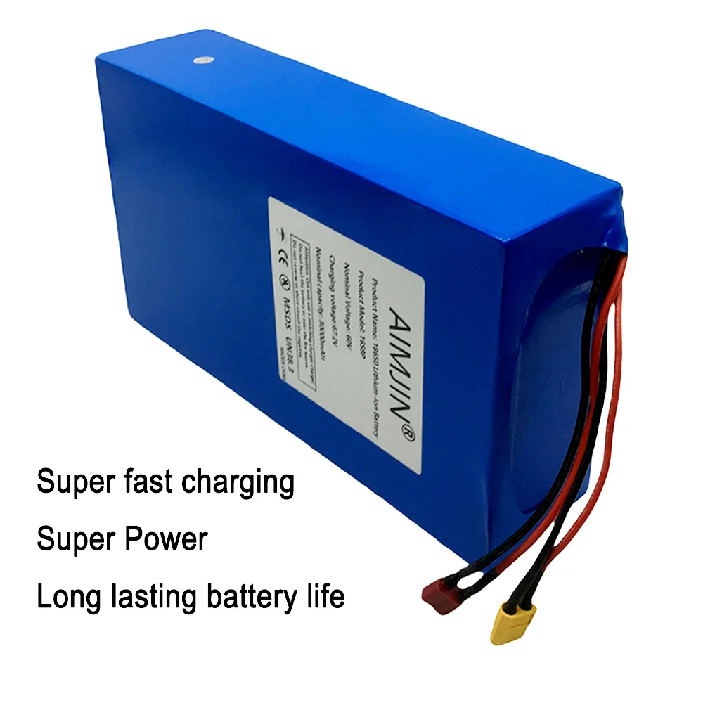 16S8p 1000-3000W Brand New Lit - 60V 30Ah Electric Scooter Battery ulasan dan harga
